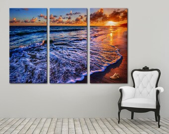 Beach Wall Art sunset wall art | etsy Beach Wall Art sunset wall art | etsy