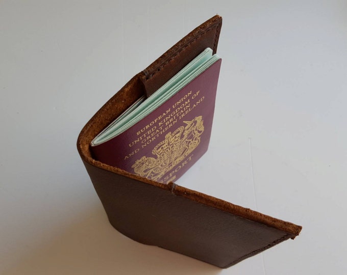 Travel wallet passport holder Personalised Passport wallet Leather boarding pass case Passport case Travel wallet Hand luggage
