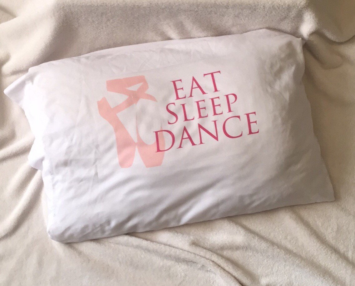Dance Pillowcase Dance Pillow Case Ballet Pillowcase