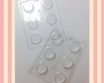 Chocolate Covered Oreo Molds Set Oreo Cookie Molds Oreo Chocolate Molds Plastic Candy Molds Chocolate Molds Sandwich Cookie Molds (2ct.)