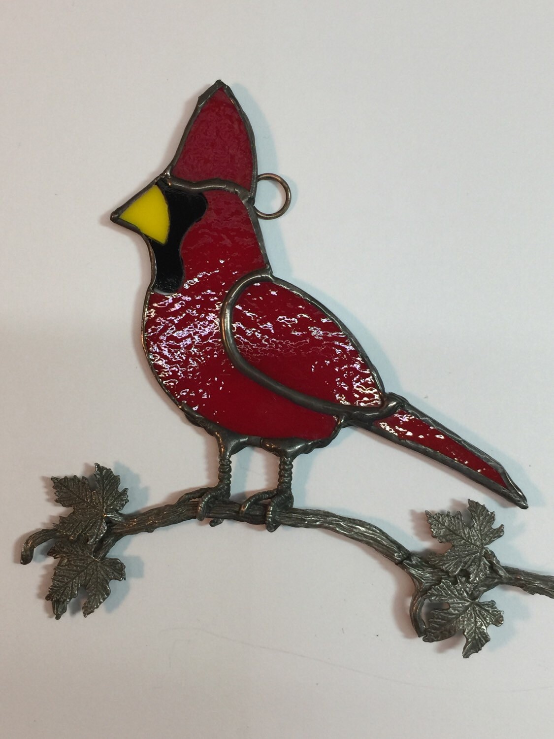 Cardinals cardinal sun catcher ornament