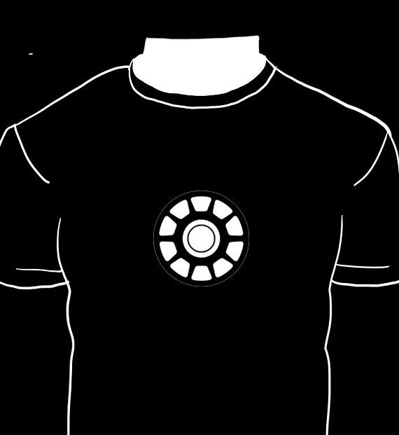 Download Iron Man Arc Reactor Custom Shirt