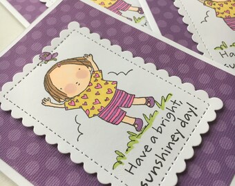 Fun thinking of you card, friendship card, just because card.
