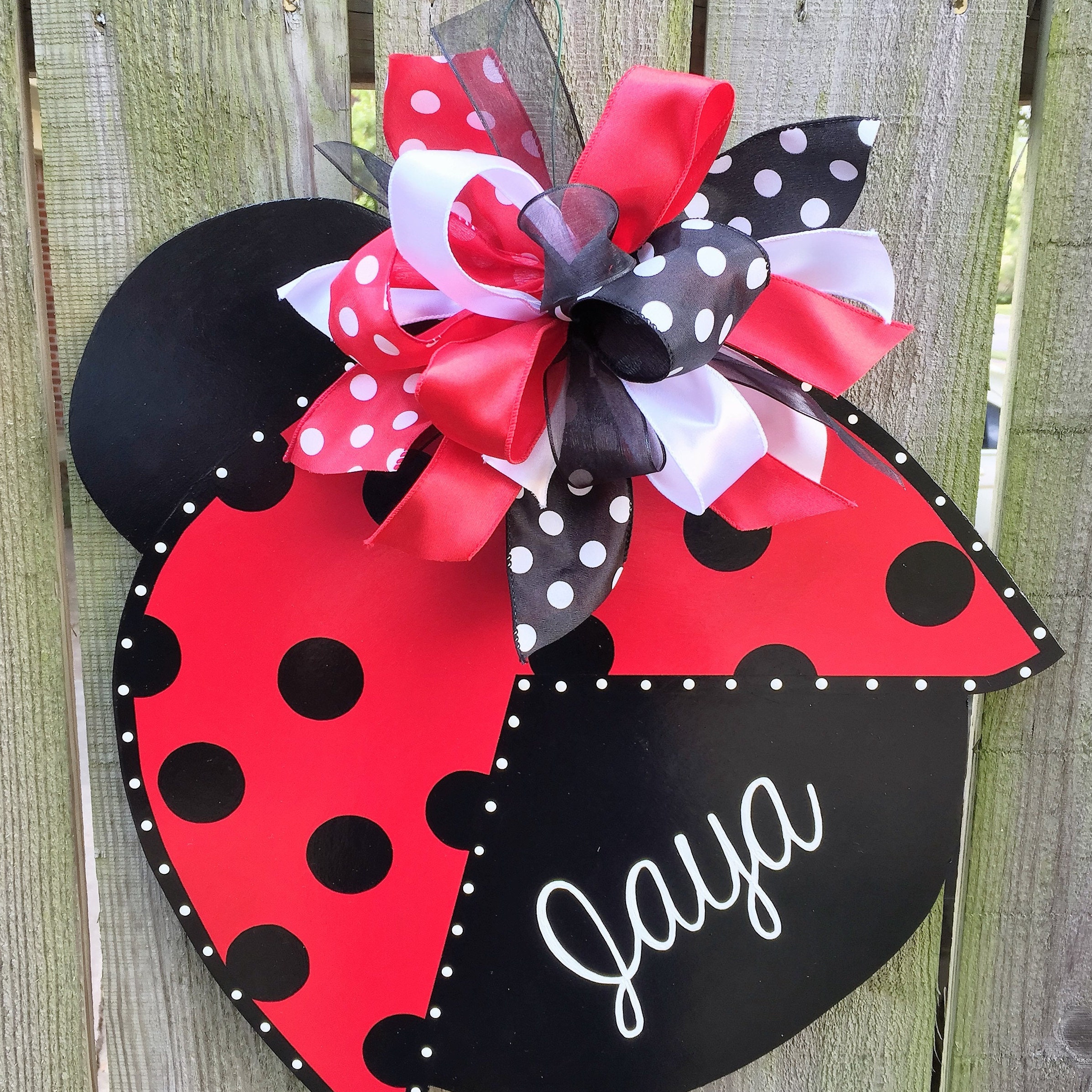 Hand Painted Door Hangers by SassyHangUps on Etsy