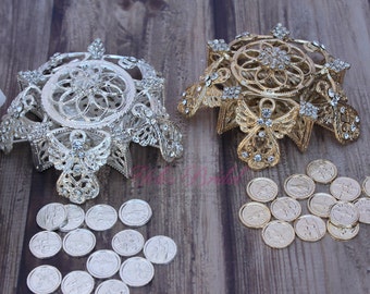 Angel Wedding Arras, Arras de Boda, Unity Coins, Silver Wedding Arras, 13 wedding Unity Coins, Gold Arras
