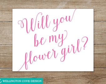 Candid image in will you be my flower girl free printable Sly image inside will you be my flower girl free printable