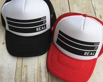 Kids Keep it Real Trucker Hat