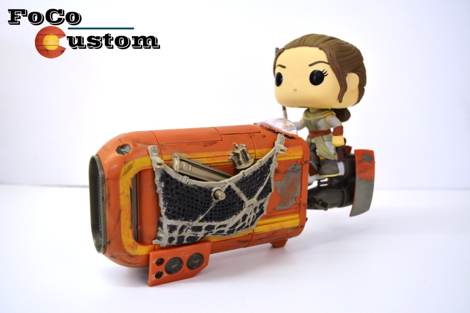 funko pop rey with speeder