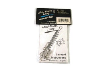 Plastic Lacing Kit Lanyard Hooks Box Braid Instructions Box Braid Lanyard Kit Does Not Include Plastic Lacing