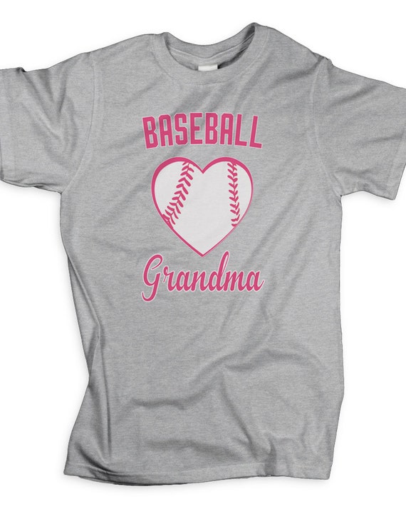 Baseball Grandma Shirt T S New Tee Sports by FourthQuarterTees