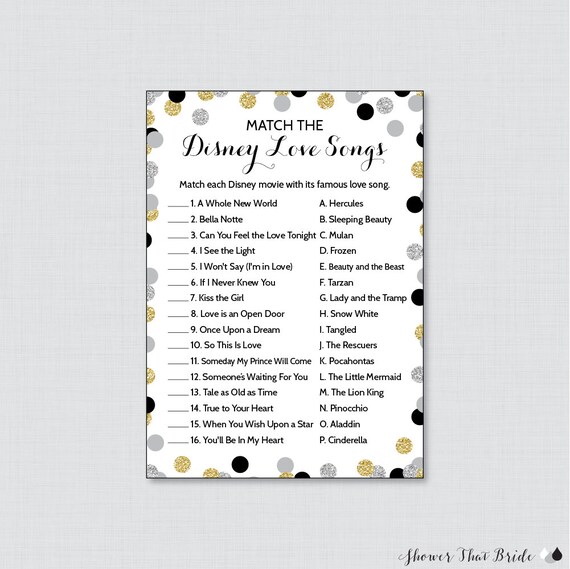 disney-love-songs-match-game-in-black-and-gold-glitter