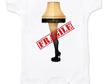 A Christmas Story Leg Lamp Onesie or T-shirt