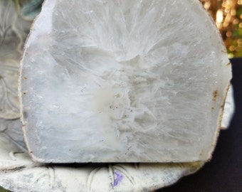 Agate Geode Candleholder from Brazil
