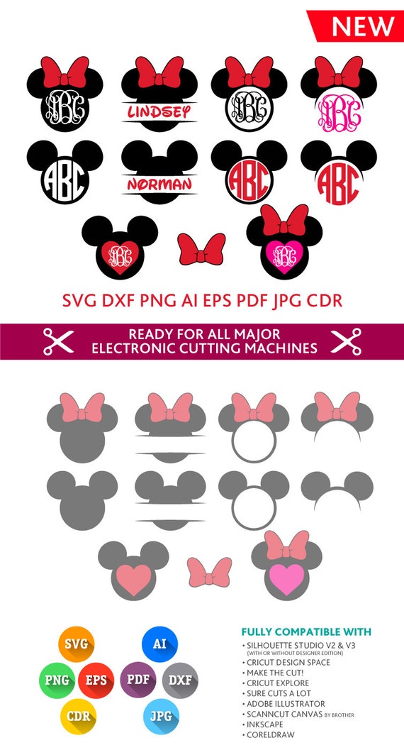 Free Free 144 Disney Monogram Svg Free SVG PNG EPS DXF File