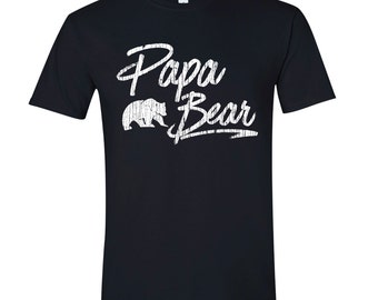 Papa Bear Shirt Papa Bear T Shirt Gift for Husband Gift for Father Dad to Be New Dad Father's Day Gift Fathers Gift MPB