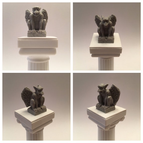 plastic gargoyle statues