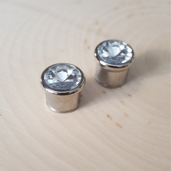 Diamond Plugs Gauges 00g 7/16 1/2 5/8 3/4