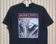 vintage skinny puppy shirt