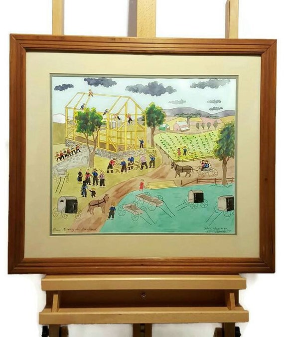 Xtian Newswanger Watercolor and Ink Original by VetterleinArt