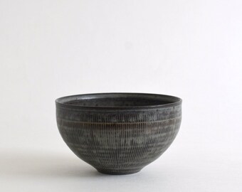 Senmon Cafe au lait Bowl S (Blue Black) / Koji Kitaoka (15005702-W-LBG)