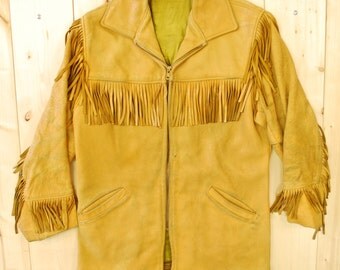 buckskin shirt with fringe