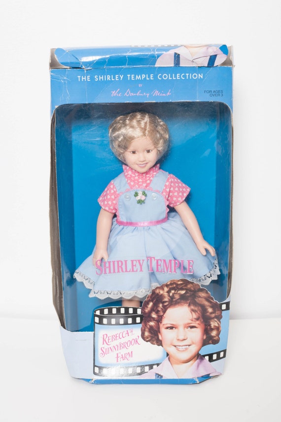 Shirley Temple Doll 14 Vinyl Danbury Mint 1996 Rebecca