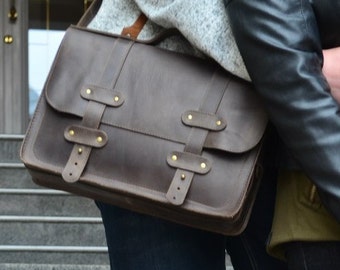 Leather Briefcase + Leather Briefcase Men + Leather Briefcase Women + Mens Leather Briefcase + Leather Satchel + Leather Brief Case