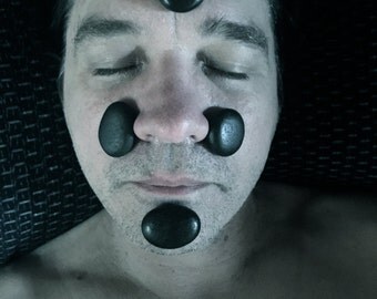 Zen stone Set: 25 x-small, lymphatic, chakra, hot or cold, massage, therapy stones