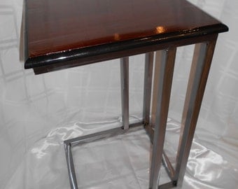 industrial table, metal welded table,sofa slide table, snack table, laptop table