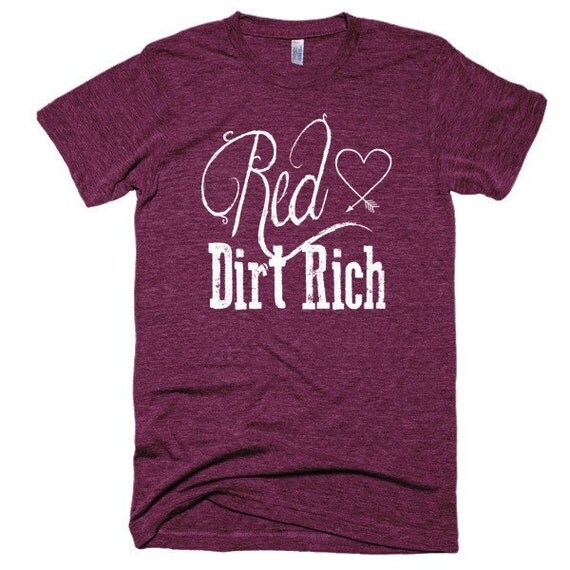 Red Dirt Rich soft tshirt Country Music Festival by spiritwildTs