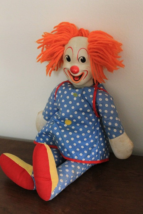Bozo The Clown Doll Vintage Clown Doll Vintage Knickerbocker