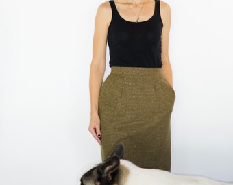 Vintage Lord & Taylor Wool Skirt
