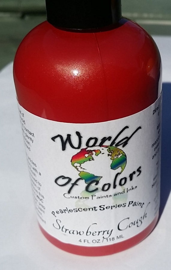 Strawberry Cough Pearlescent Acrylic Paint