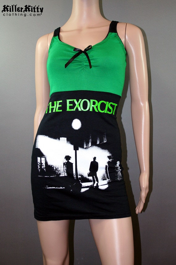 The Exorcist Horror Movie Tank Top Shirt Dress