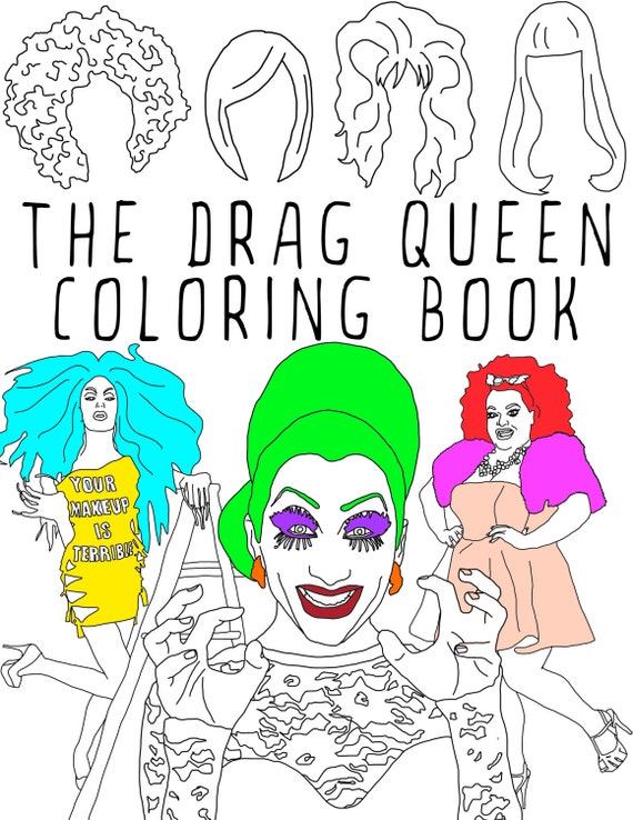 Drag Queen Coloring Book vrogue.co