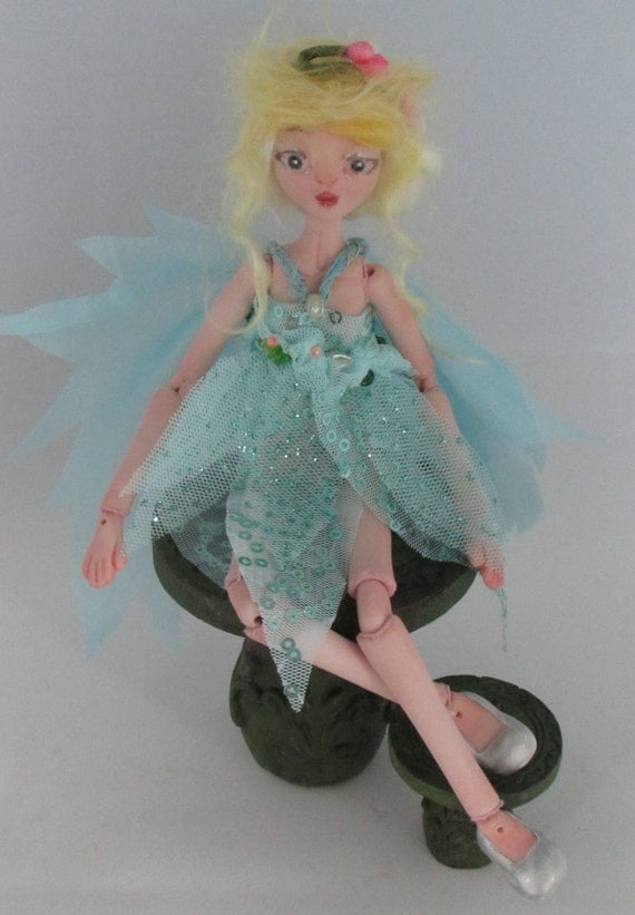 tinkerbell porcelain keepsake doll