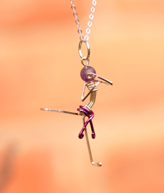 Martial art necklace KungFu pendant Karate by EarthJewelry