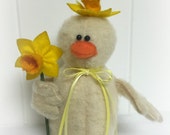 Spring Plush Easter Duck - Waddles