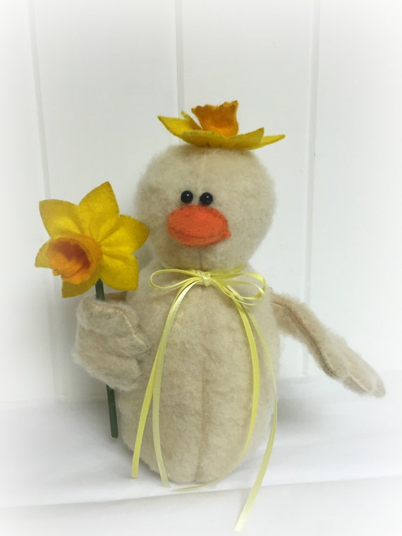 easter duck plush