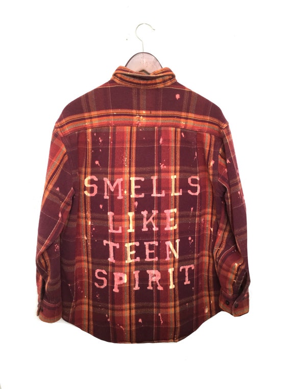 nirvana plaid shirt