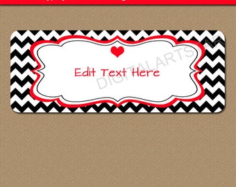 Valentines Day Return Address Labels Printable Valentine