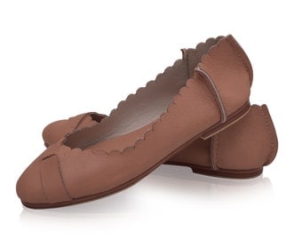 flores leather flat
