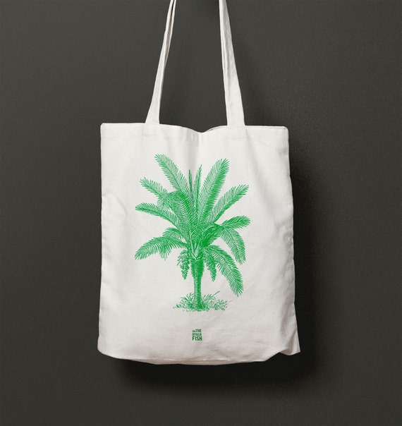 Bag Palm tree Tote bag to customize tote bag beach bag