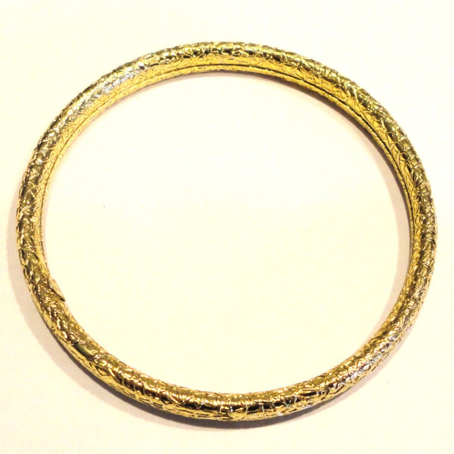 Grosse Germany Bangle Bracelet Dated 1967 Costume Jewelry
