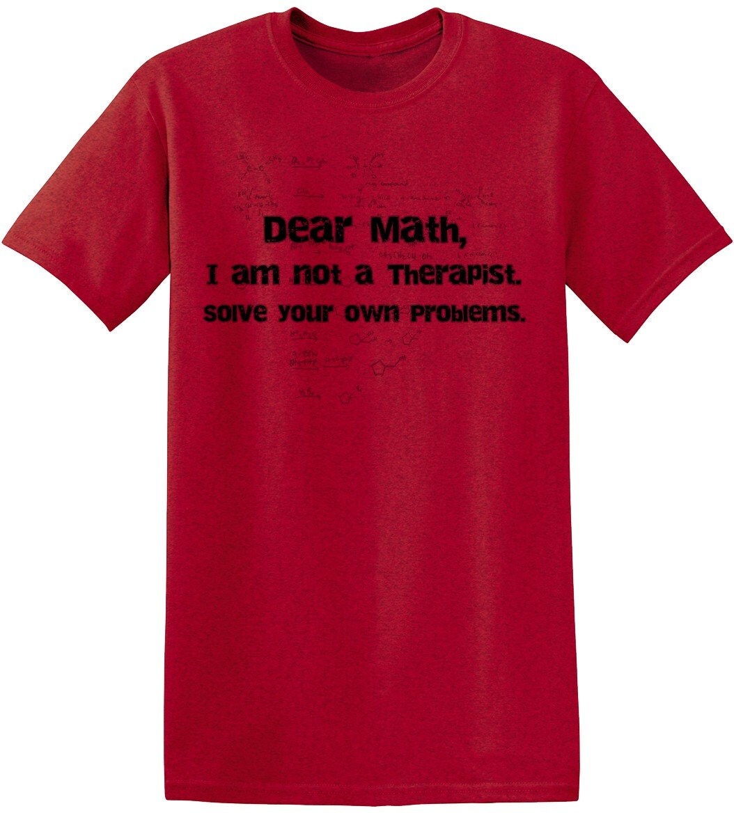 dear math shirt