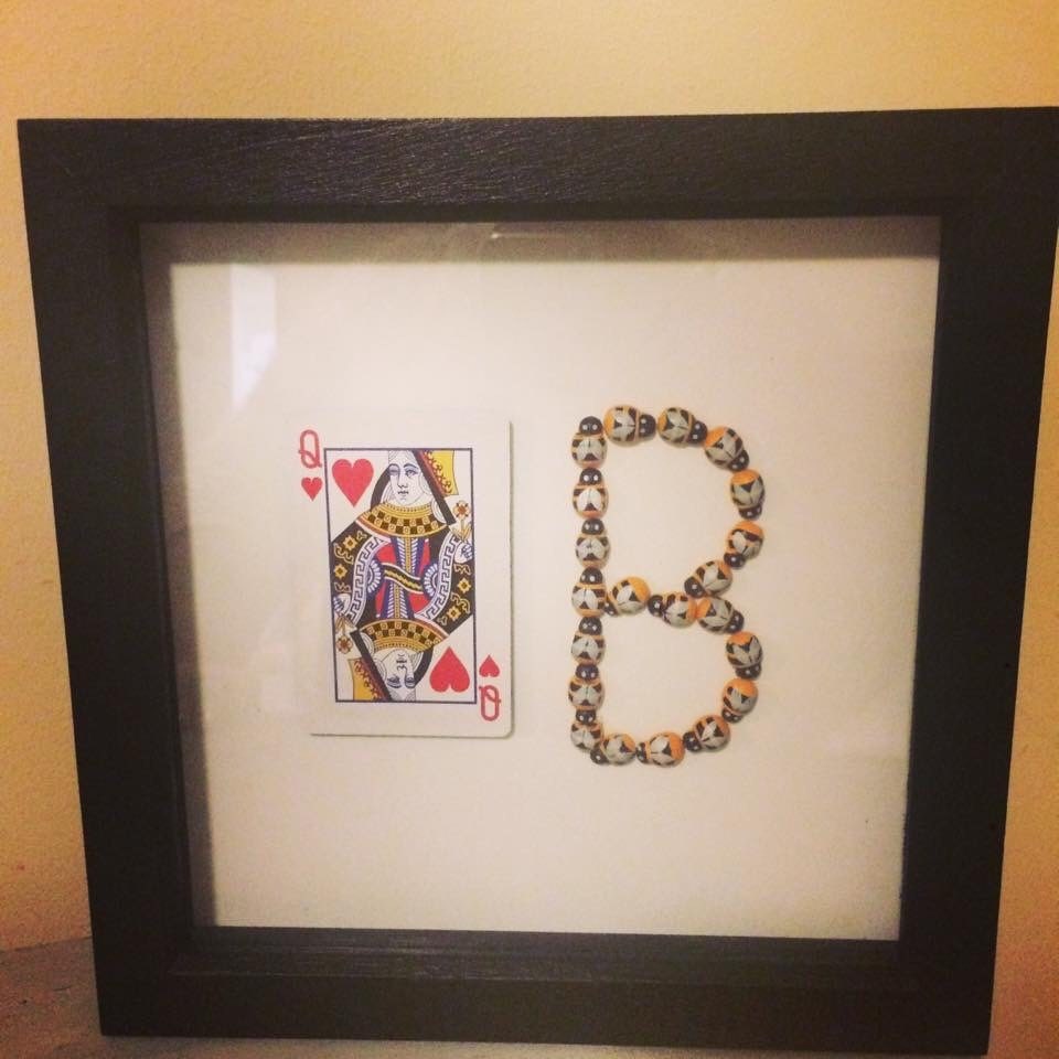 New 30 Queen Anniversary Card Frame