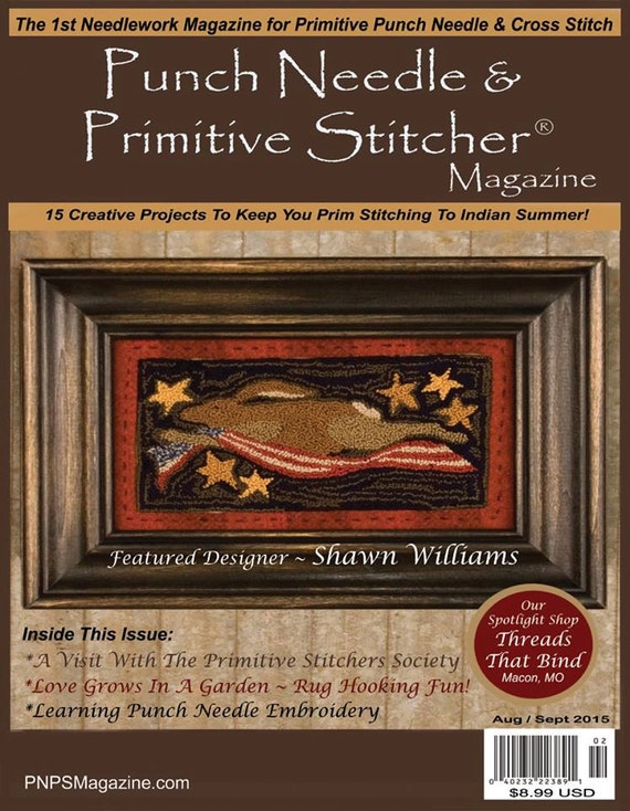 Magazine Punch Needle and Primitive Stitcher Fall 2015