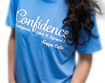 Kappa Delta Shirts | Free Shipping | Promoting Confidence in Women & Girls via Kappa Delta's Confidence Coalition.