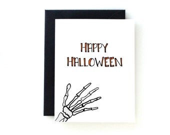 Adult halloween card | Etsy