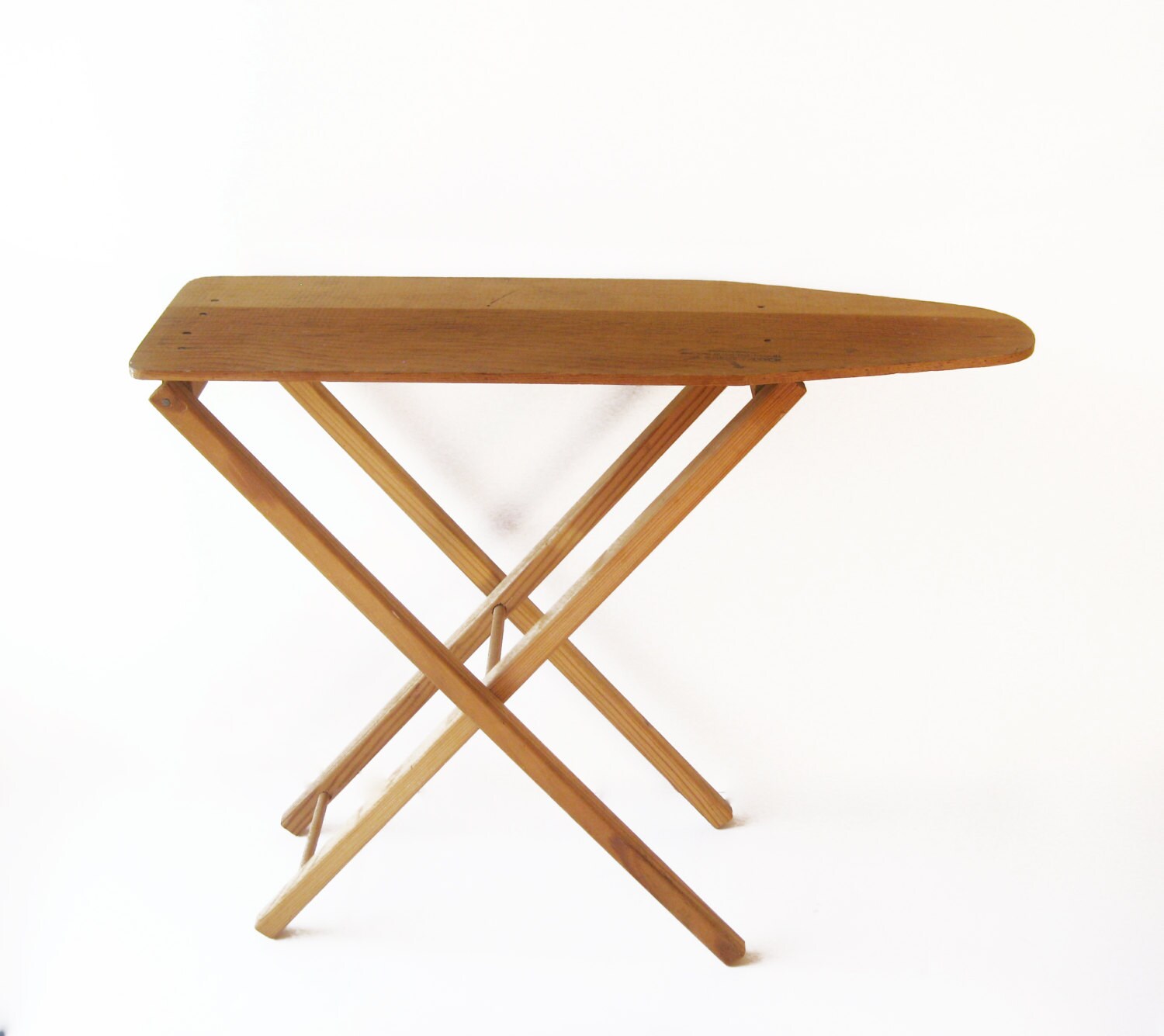 Vintage Child Wooden Ironing Board Folding Toy